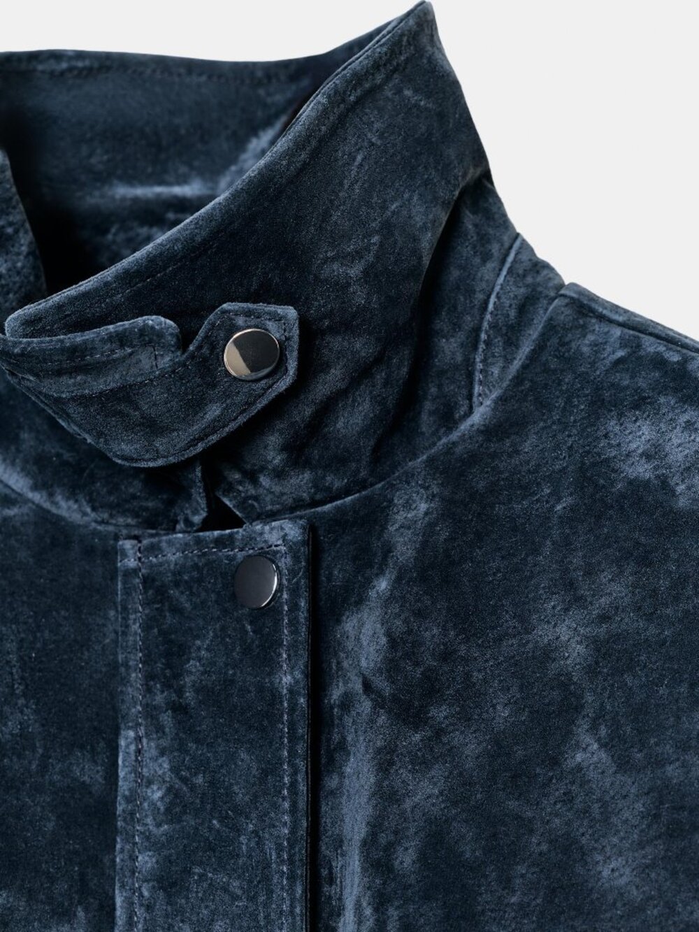 ZARA 100% LEATHER BOMBER JACKET - Picture 7 of 16